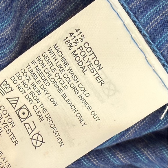 Tommy Bahama Men's Ferrara Flip Half Zip Pullover Sweater Blue XXL TTG - Picture 7 of 9